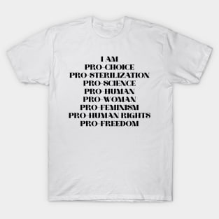 I Am Pro Every Human Right T-Shirt